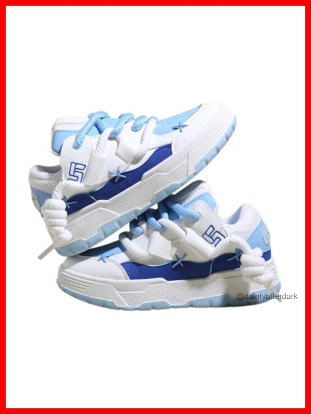 Y2K Chunky Platform Sneakers Women Kawaii Thick Sole Casual Walking Shoes